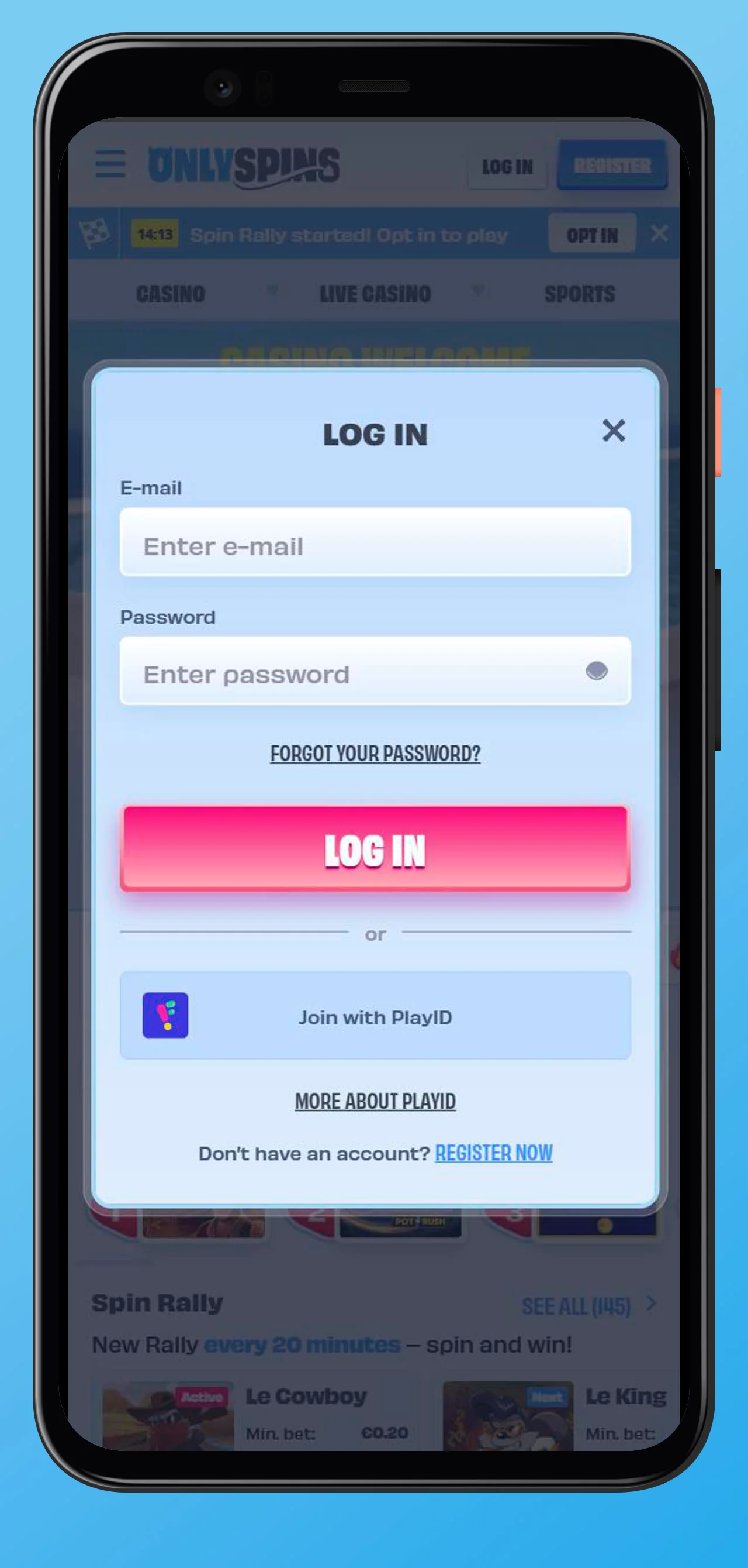 Ein neues Konto über Ihr Smartphone erstellen